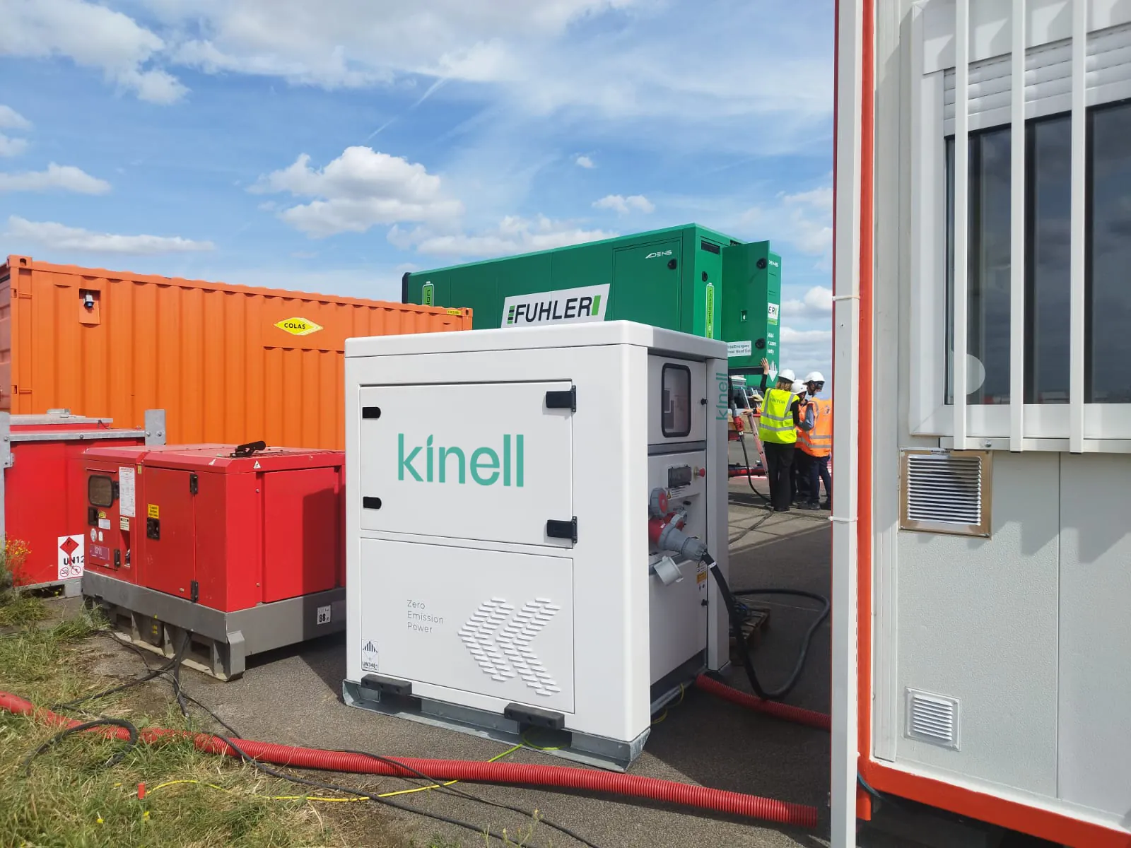 Optimiser l’alimentation électrique d’un chantier aéroportuaire hors réseau