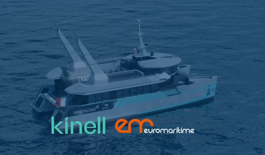 Kinell présente ses solutions de propulsion bas carbone à Euromaritime